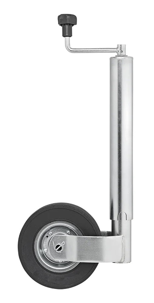 ProPlus 341512 Stützrad 60mm Metallfelge mit Vollgummireifen 220x65mm