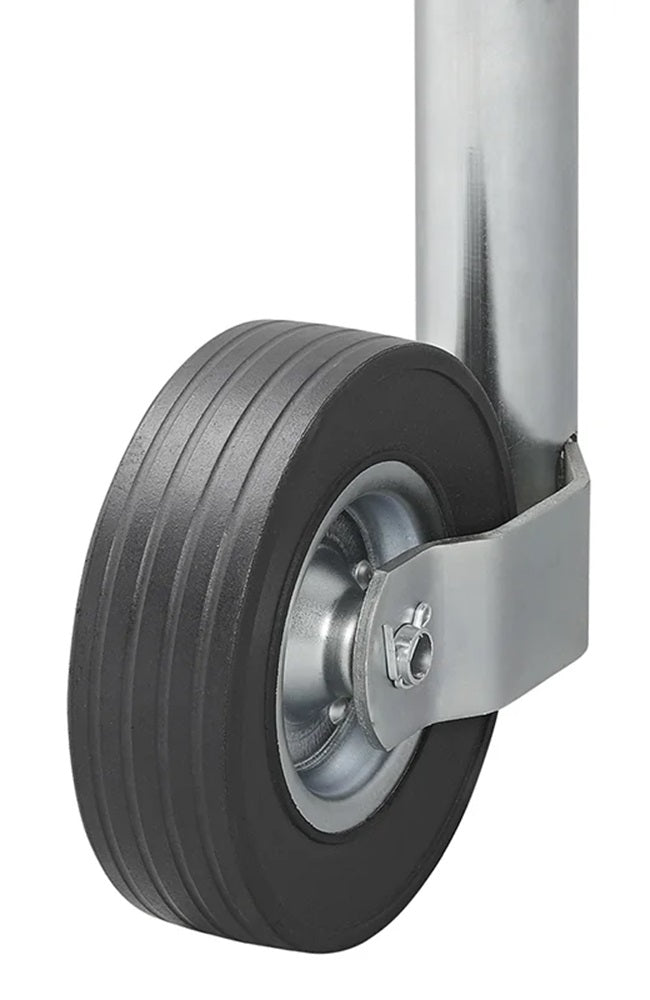 ProPlus 341512 Stützrad 60mm Metallfelge mit Vollgummireifen 220x65mm