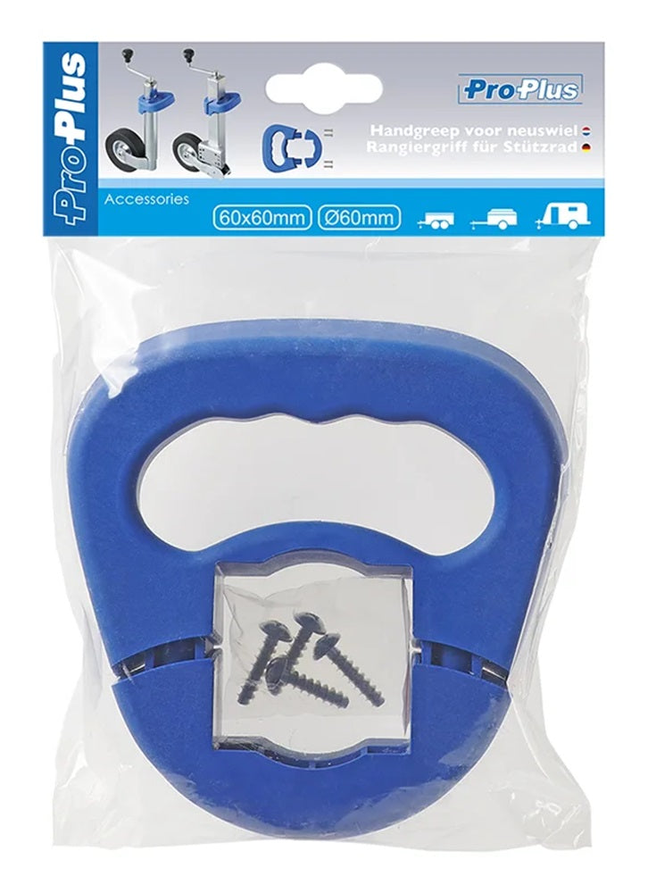 ProPlus 341512HG Rangiergriff für Stützrad mit Ø60mm Rohr Rangierhilfe