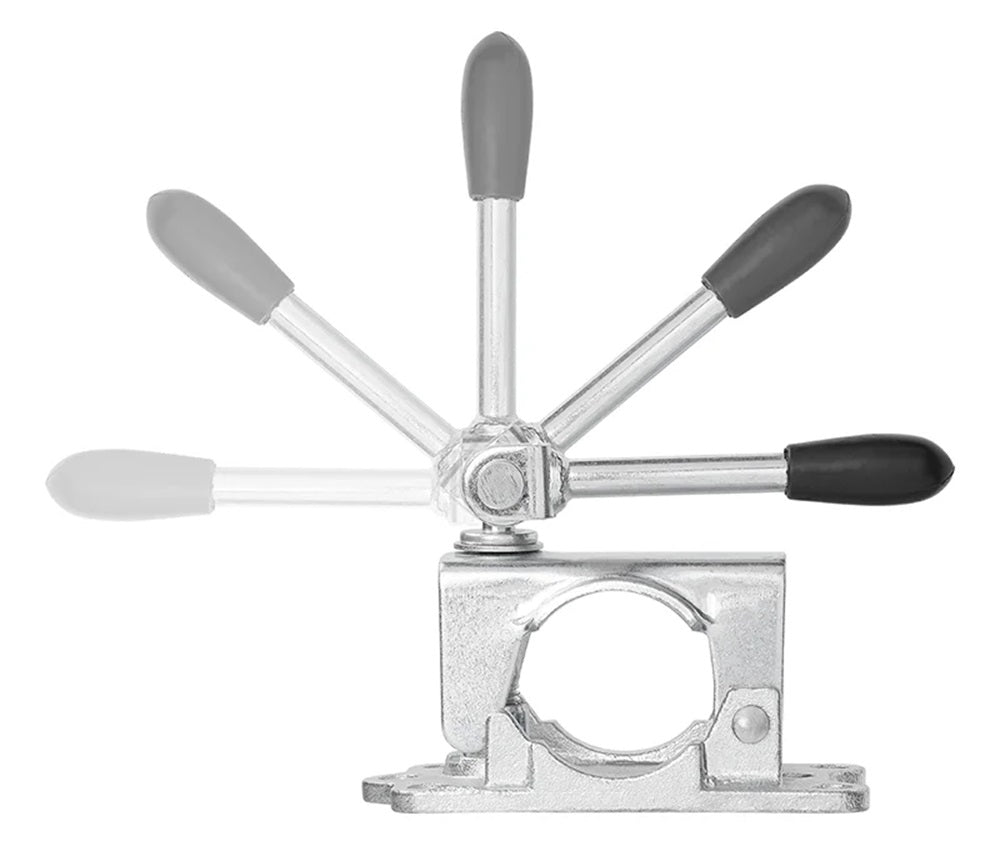 ProPlus 341536 Klemmschelle 48mm Guss mit Klappknebel für Stützrad Stützradhalterung