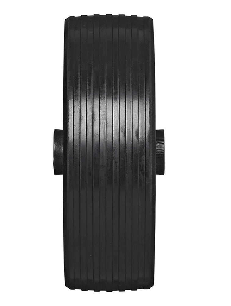 ProPlus 341549 Ersatzrad für Stützrad Kunststofffelge mit Vollgummireifen 220x70mm