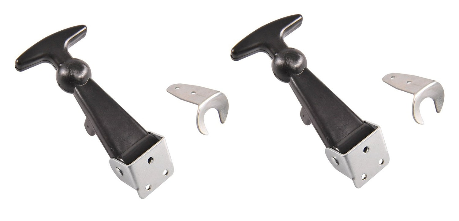 ProPlus 342121 PAAR Haubenhalter Haubengummi Gummihalter Schnellverschluß 2 Stück mit Halter