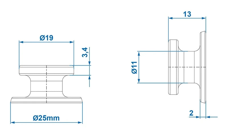 ProPlus 342150s Planenhaken rund aus Kunststoff 10 Stück