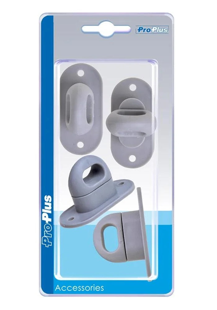 ProPlus 342160S Drehverschluß Kunststoff für Ovalöse 4 Stück im Blister