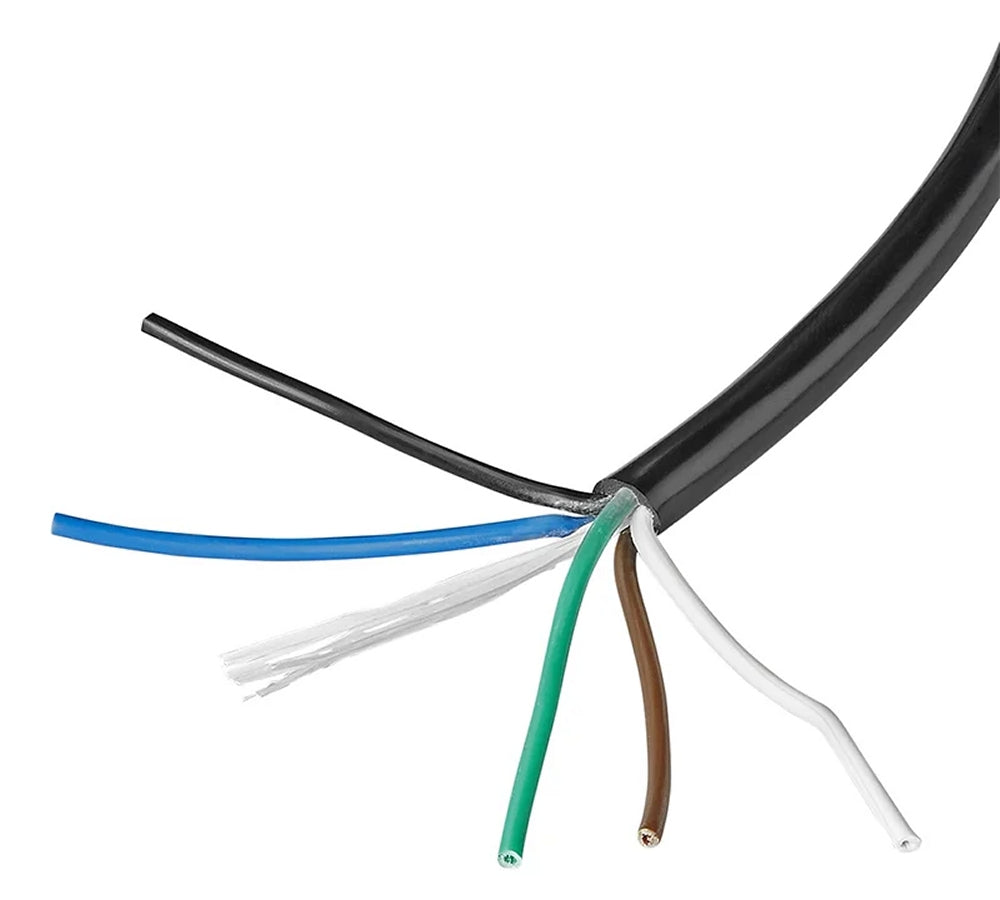 ProPlus 343045 Kabel 5x0,75mm² auf Rolle 50 Meter Anhängerkabel