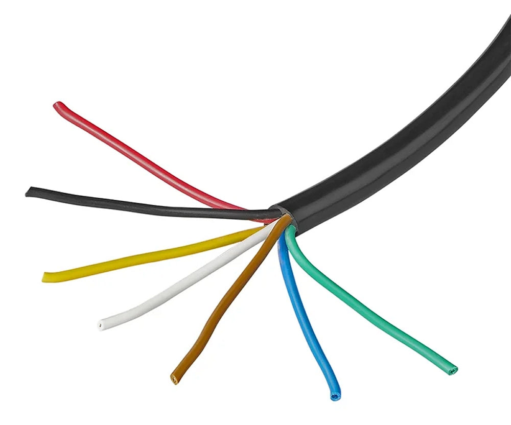 ProPlus 343070 Kabel 7x0,75mm² auf Rolle 50 Meter Anhängerkabel