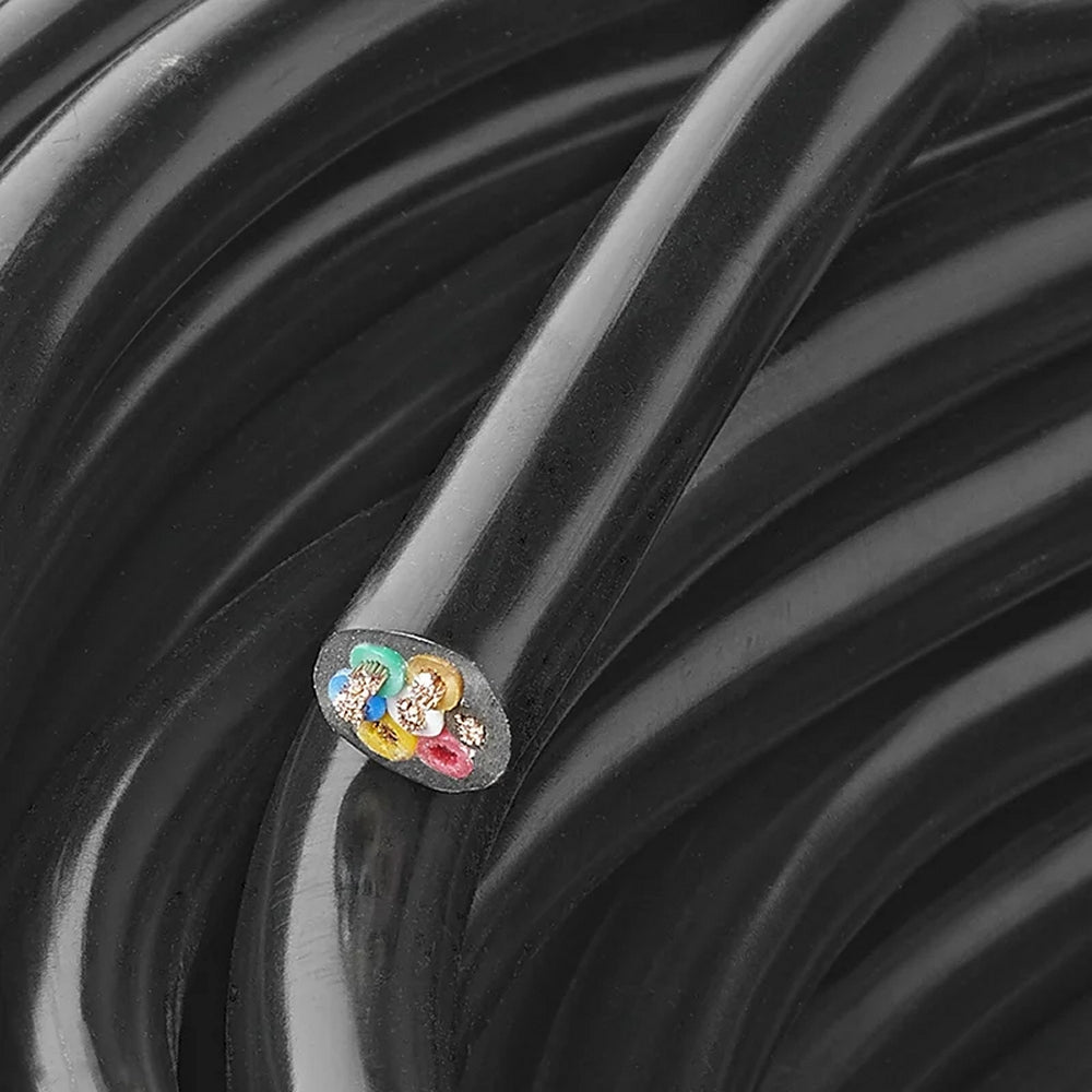 ProPlus 343070 Kabel 7x0,75mm² auf Rolle 50 Meter Anhängerkabel