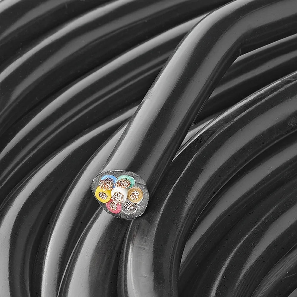 ProPlus 343073 Kabel 7x1,50mm² auf Rolle 50 Meter Anhängerkabel