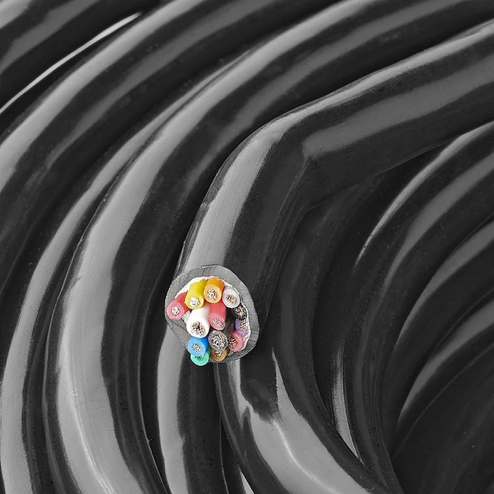 ProPlus 343079 Kabel 13 2x1,50 + 11x0,75mm² auf Rolle 50 Meter Anhängerkabel