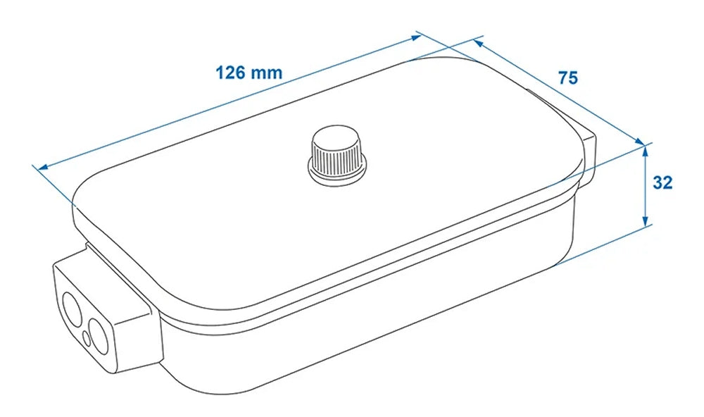 ProPlus 343097PM Verteilerdose Kunststoff 8x4 polig