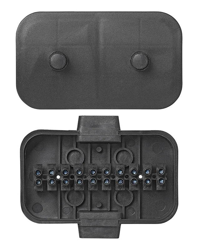 ProPlus 343099 Verteilerdose mit Lüsterklemmen Kunststoff 10 polig