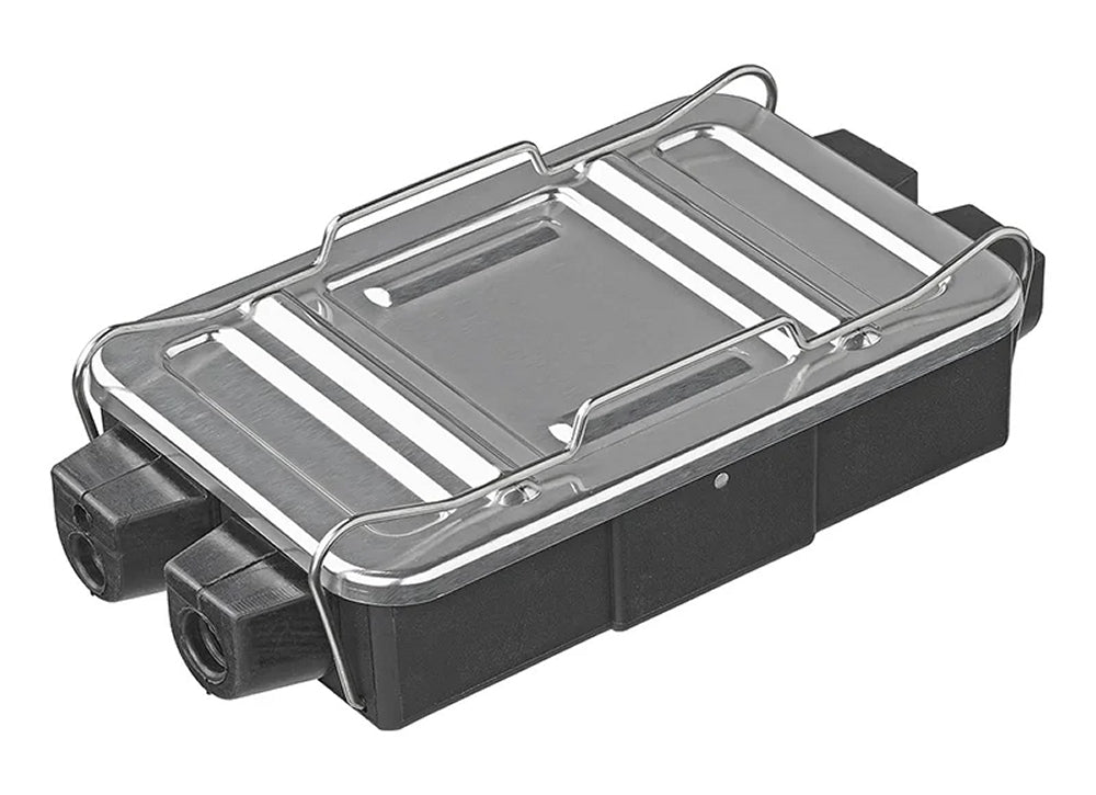 ProPlus 343099V02 Verteilerdose Kunststoff 8 polig Aluminium Deckel