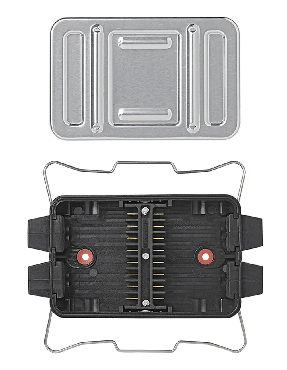 ProPlus 343099V02 Verteilerdose Kunststoff 8 polig Aluminium Deckel
