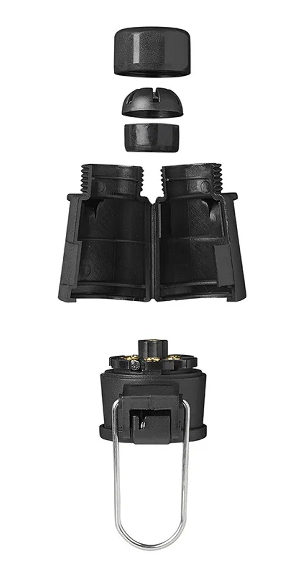 ProPlus 343501 Steckdose 7 polig PVC fliegend mit Haken Anhängersteckdose