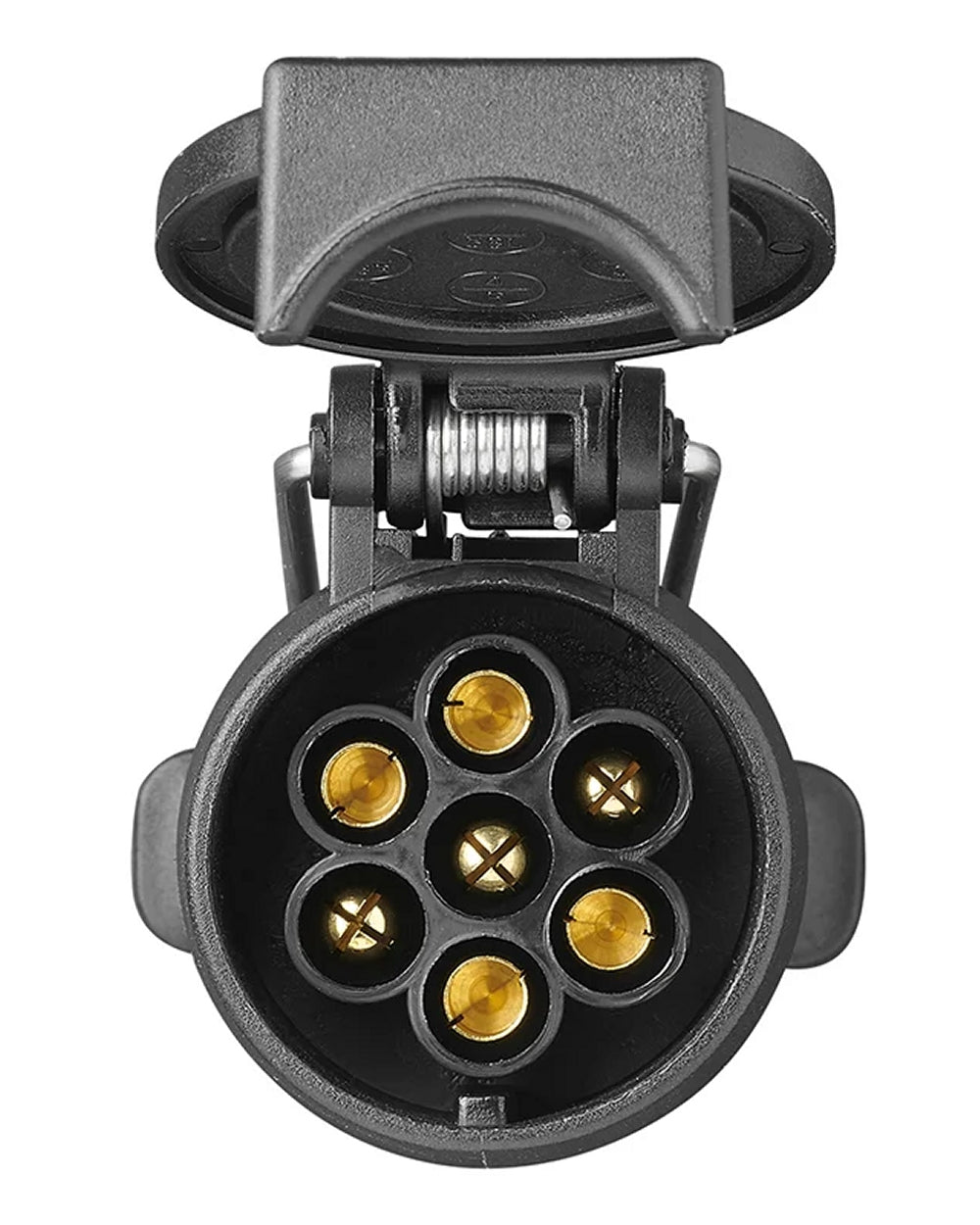 ProPlus 343501 Steckdose 7 polig PVC fliegend mit Haken Anhängersteckdose