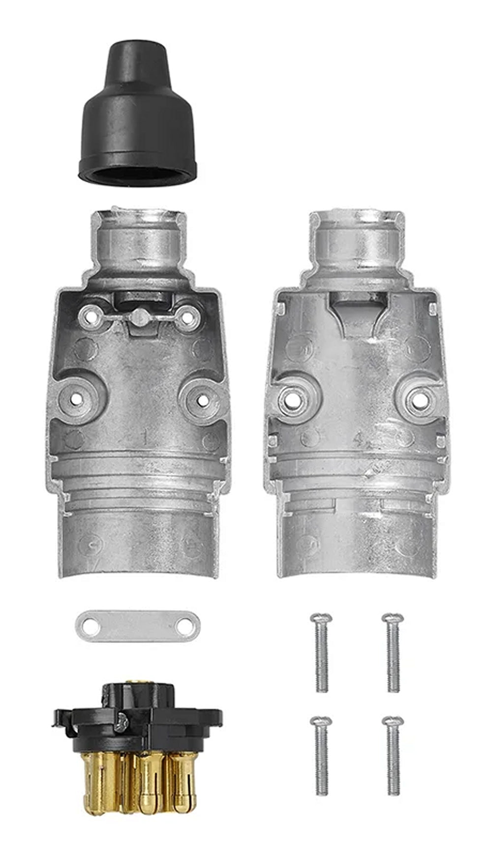 ProPlus 343502 Stecker 7 polig Metall Anhängerstecker