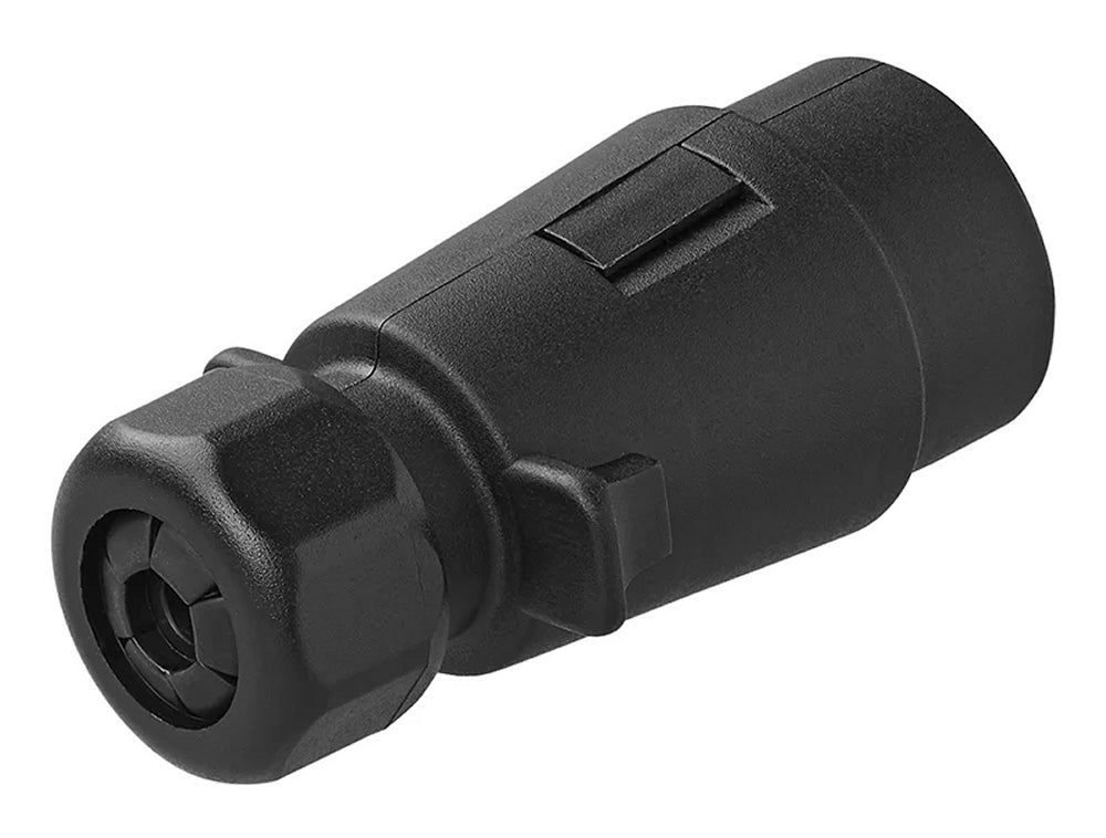 ProPlus 343503 Stecker 7 polig PVC mit Flachsteckeranschluss Anhängerstecker