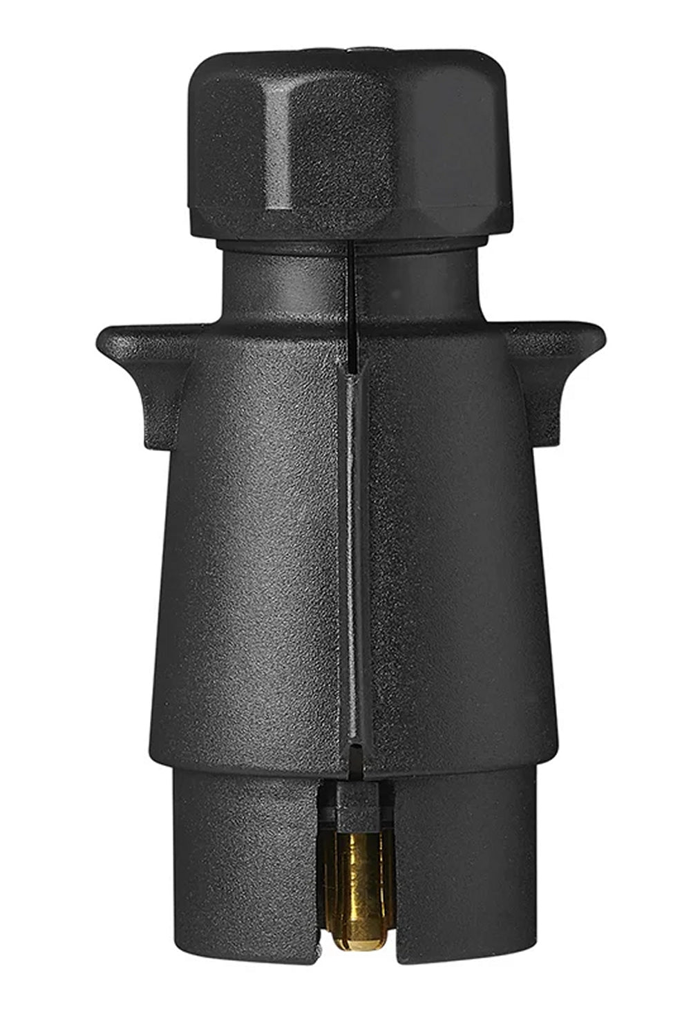 ProPlus 343503 Stecker 7 polig PVC mit Flachsteckeranschluss Anhängerstecker