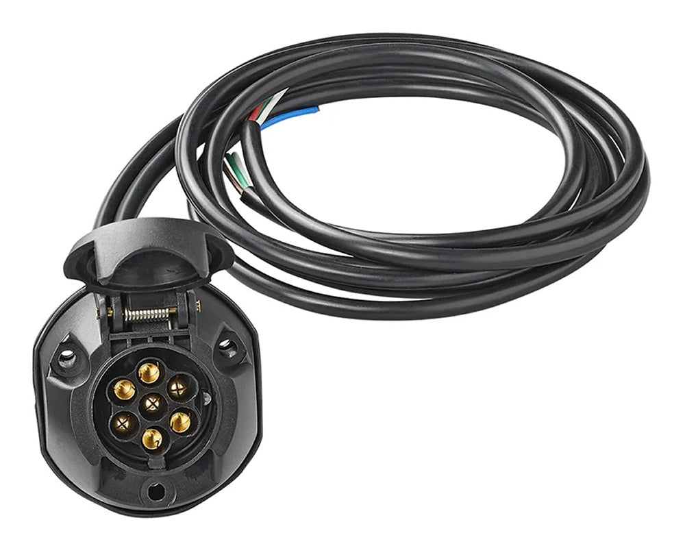 ProPlus 343507 Kabelsatz 1,5 Meter aus PVC 8 Adern mit Stecker 7 + 1 polig