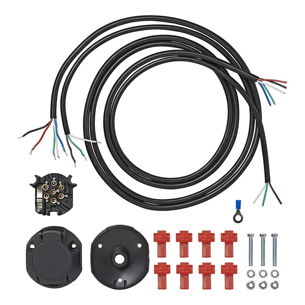 ProPlus 343507 Kabelsatz 1,5 Meter aus PVC 8 Adern mit Stecker 7 + 1 polig