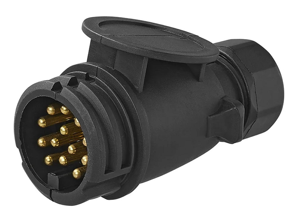 ProPlus 343512DP Stecker 13 polig PVC System Jaeger Direktsteckverbindung Anhängerstecker