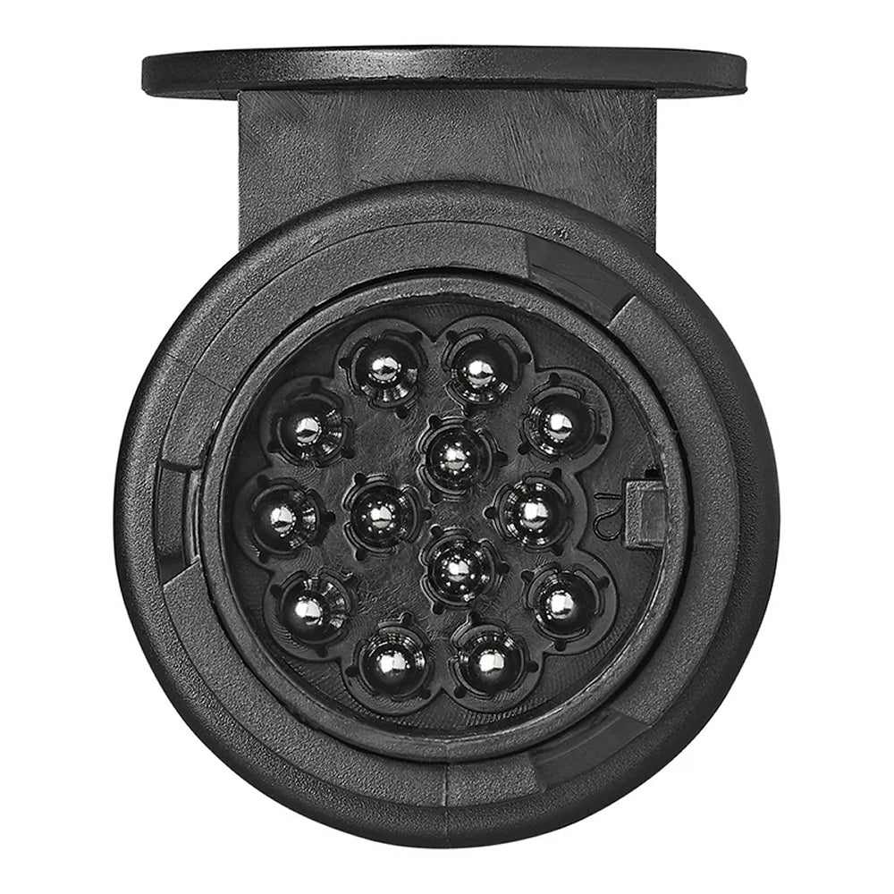 ProPlus 343512V02 Stecker 13 polig kurz PVC System Jaeger Modell 2 Anhängerstecker