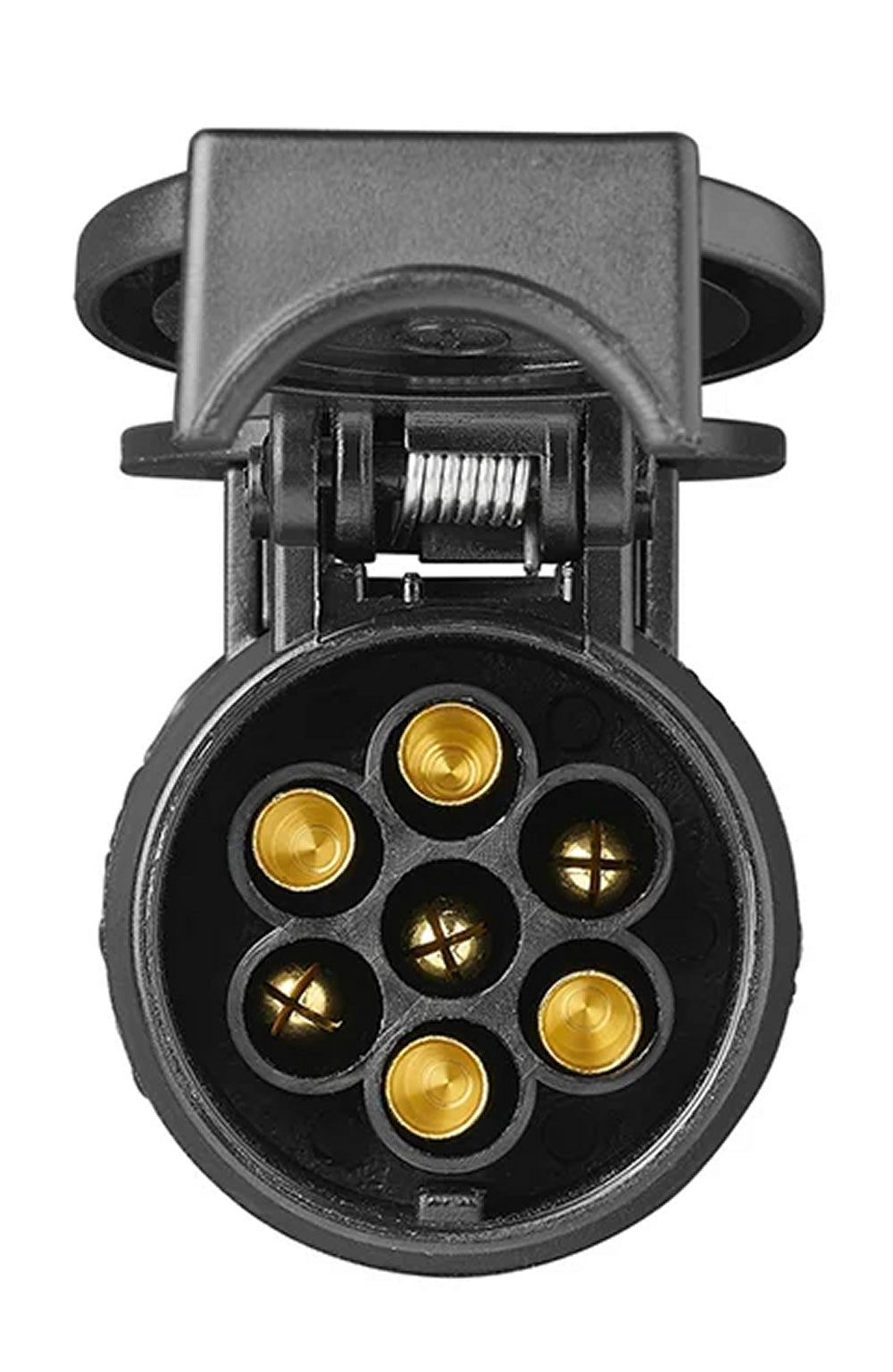 ProPlus 343514 Anhänger Adapter von 13 auf 7 polig Kurzadapter
