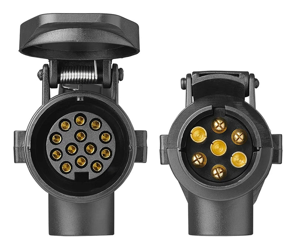 ProPlus 343515 Anhänger Adapter von 7 auf 13 polig mit Konstante (+)