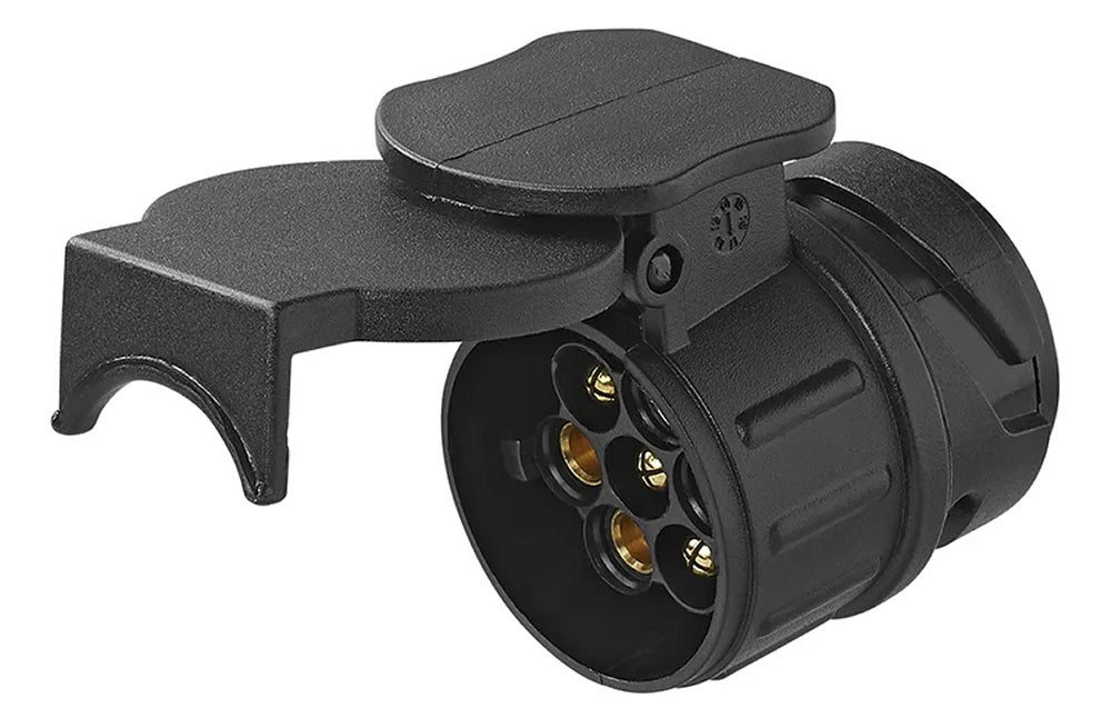 ProPlus 343516 Anhängeradapter Kurzadapter Mini kurz Adapter von PKW 13 polig auf Hänger 7 polig