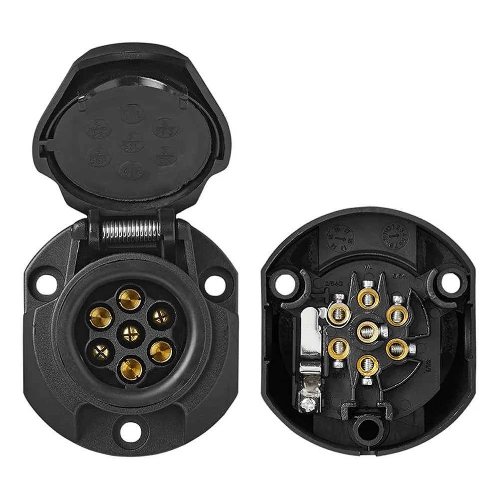 ProPlus 343517 Steckdose 7+1 polig PVC Anhängersteckdose
