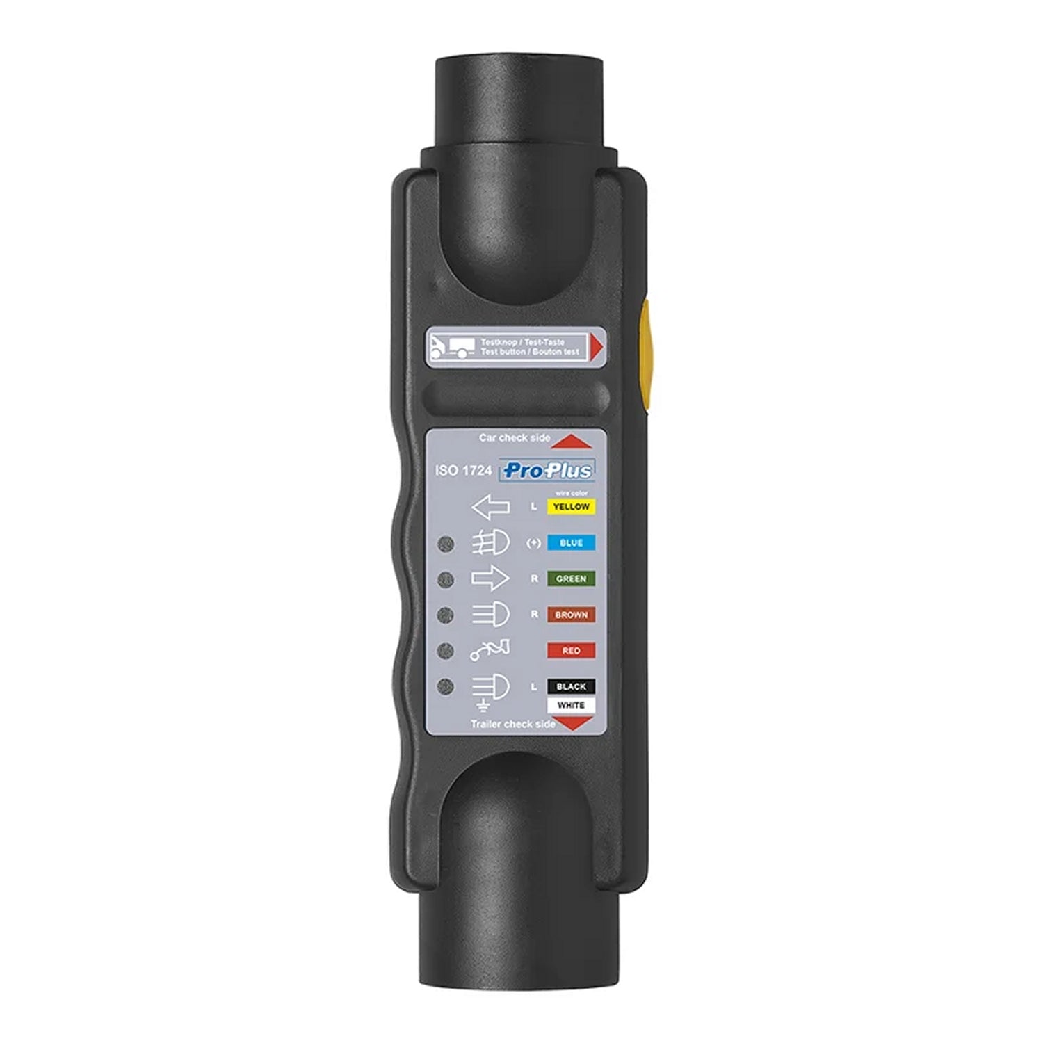 ProPlus 343523V01 Tester Prüfgerät 7polig Beleuchtungstester LED Rückleuchten für Anhänger Steckdose