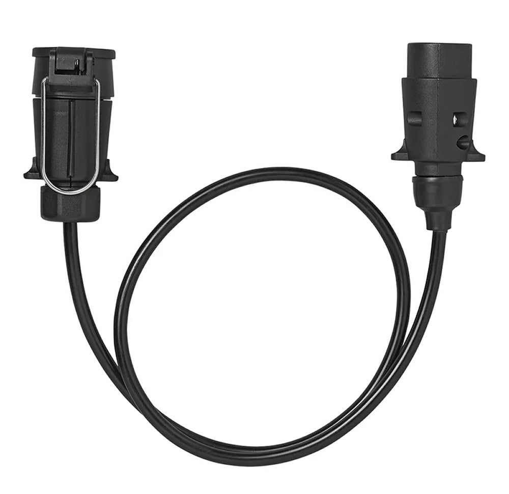 ProPlus 343525V01 Verlängerungskabel Anhänger 1 Meter Stecker & Steckdose 7 polig