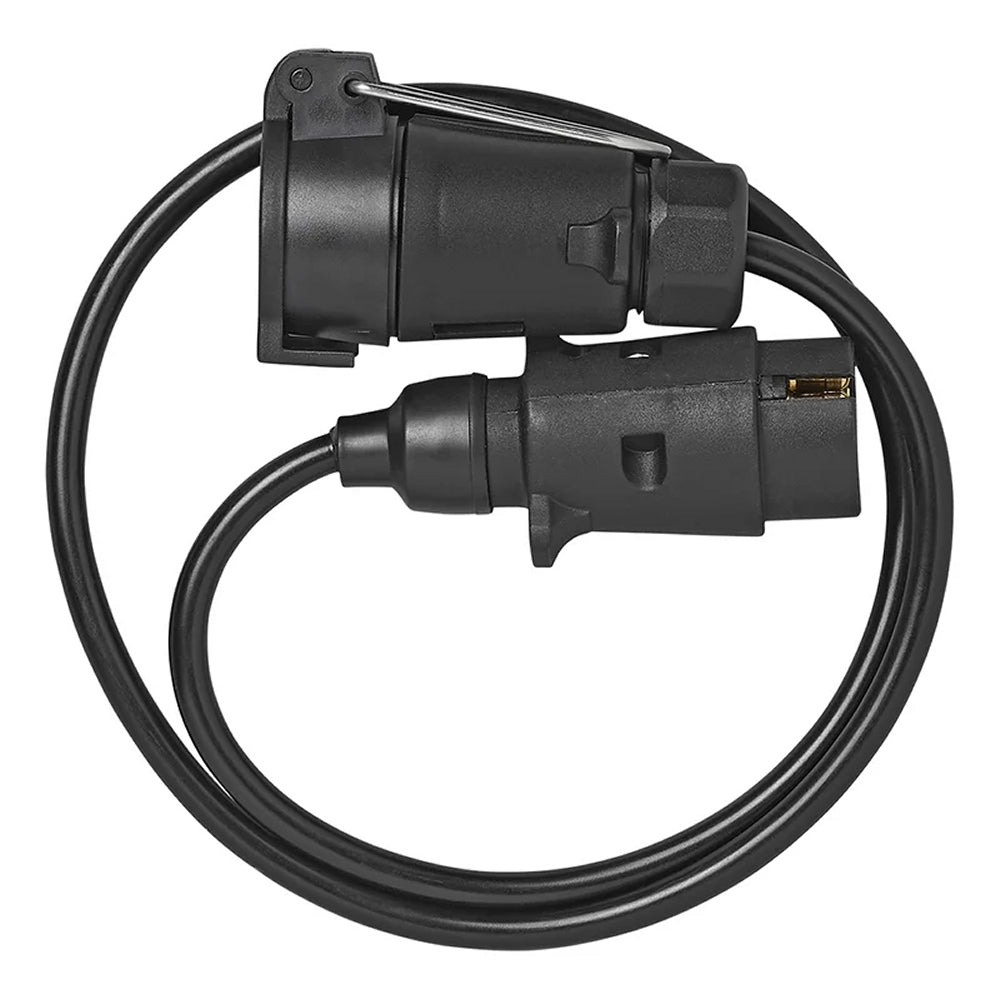 ProPlus 343525V01 Verlängerungskabel Anhänger 1 Meter Stecker & Steckdose 7 polig