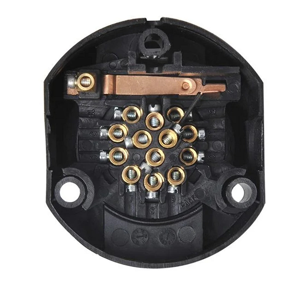 ProPlus 343531 Steckdose 13 polig PVC System Jaeger & Dichtung Anhängersteckdose