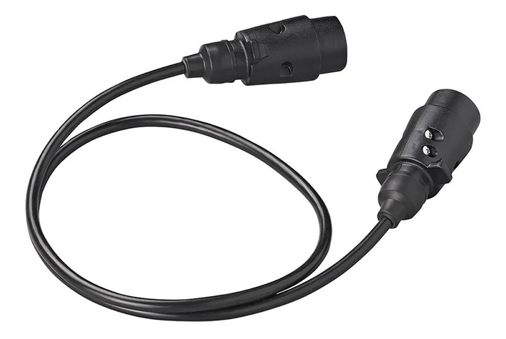 ProPlus 343540 Verlängerungskabel Anhänger 1 Meter aus PVC 2 Stecker 7 polig