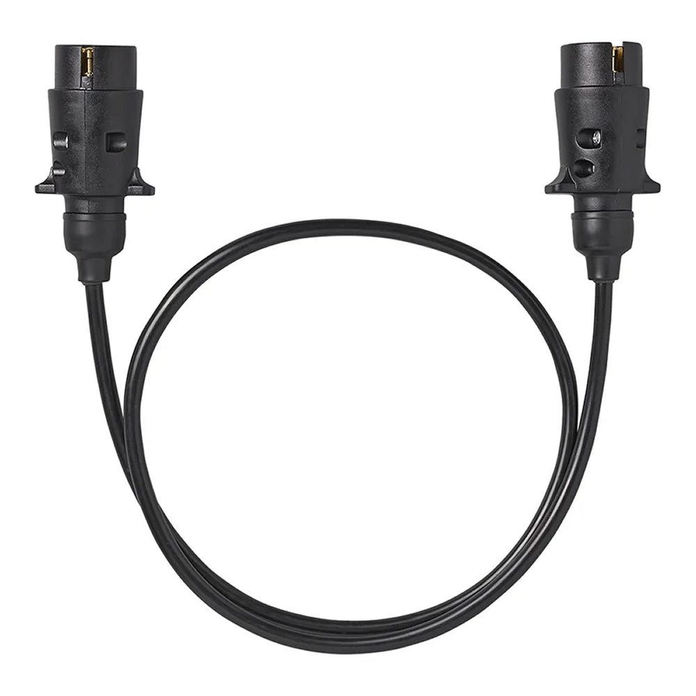 ProPlus 343540 Verlängerungskabel Anhänger 1 Meter aus PVC 2 Stecker 7 polig