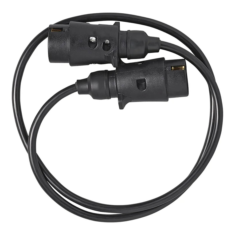 ProPlus 343540 Verlängerungskabel Anhänger 1 Meter aus PVC 2 Stecker 7 polig