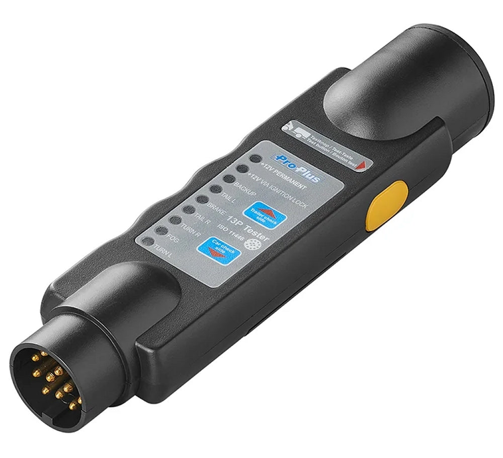 ProPlus 343543 Tester Prüfgerät 13polig Beleuchtungstester für Anhänger Steckdose