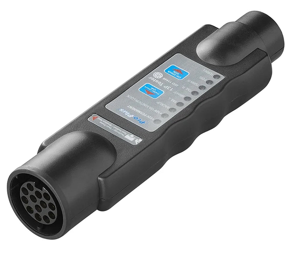 ProPlus 343543 Tester Prüfgerät 13polig Beleuchtungstester für Anhänger Steckdose