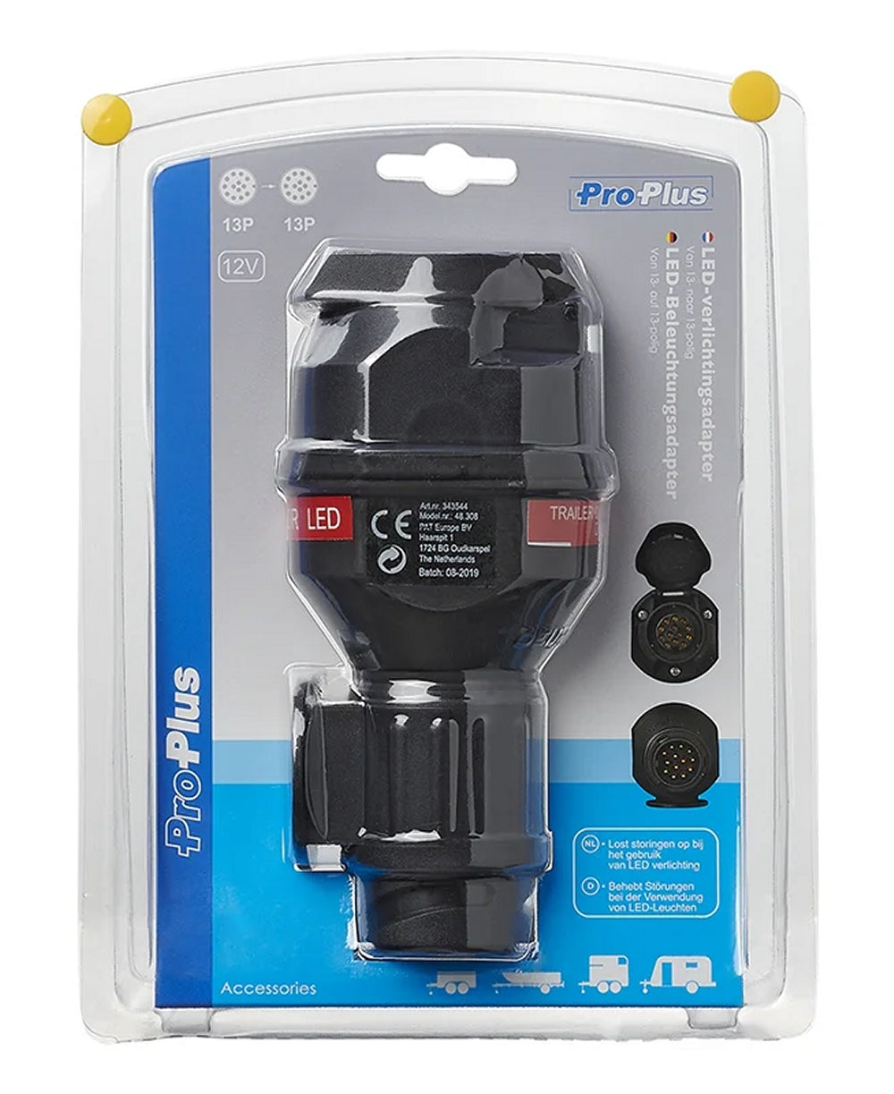 ProPlus 343544 LED Beleuchtungsadapter von 13 auf 13 polig