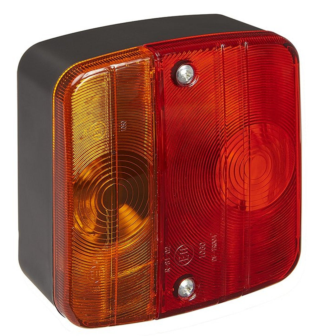 ProPlus 343603 Paar Rückleuchten 104 x 98 mm 12 Volt für Anhänger Wohnwagen Wohnmobil