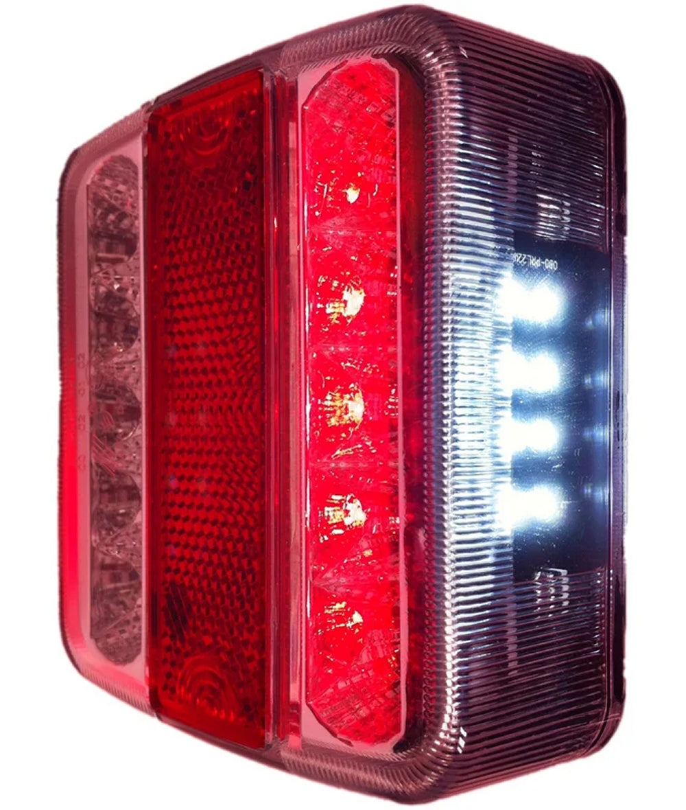ProPlus 343604 Rückleuchte 95 x 106mm 4 Funktionen 14 LED für Anhänger Wohnwagen