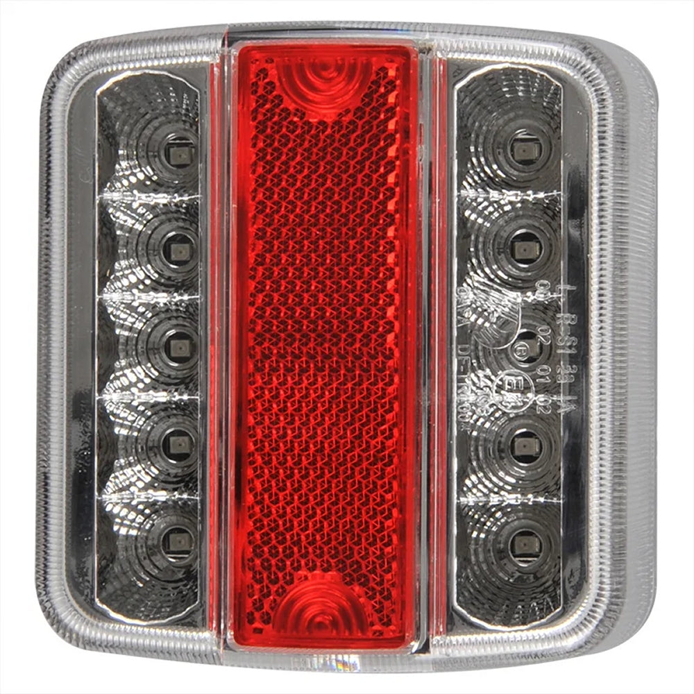 ProPlus 343604EC Rückleuchte 98 x 105mm 4 Funktionen 14 LED 5 poliger EC für Anhänger