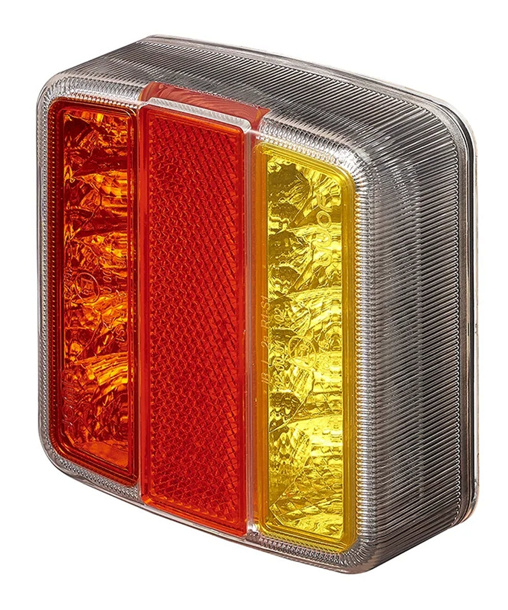 ProPlus 343604PM Rückleuchte 4 Funktionen 95x106mm für Anhänger Wohnwagen Wohnmobil