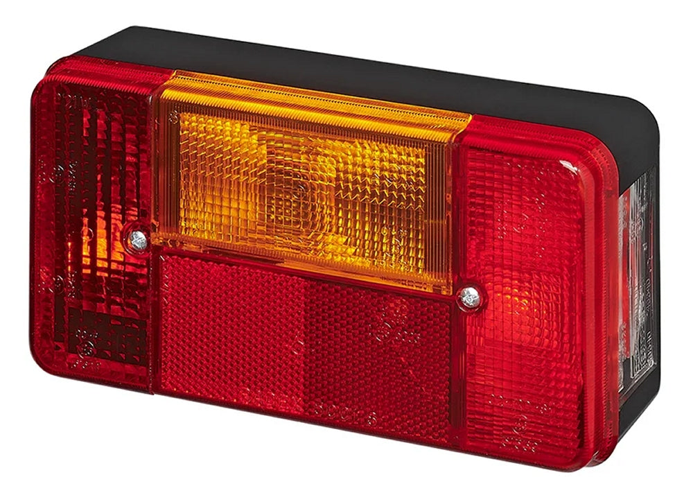 ProPlus 343605 Rückleuchte links 5 Funktionen 194x104mm für Anhänger Wohnwagen Wohnmobil