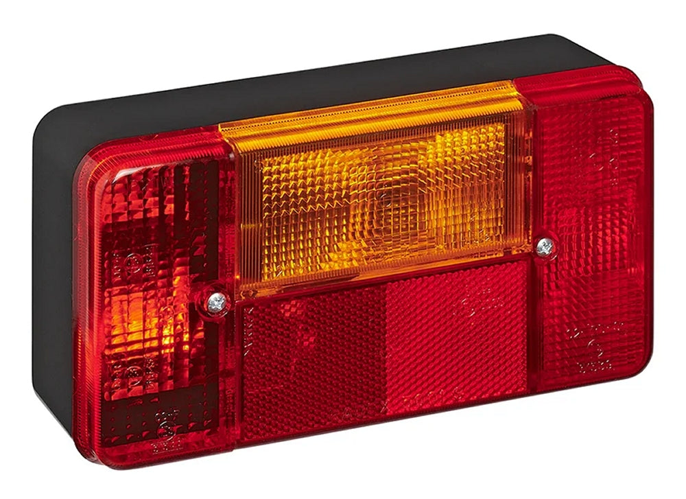 ProPlus 343605 Rückleuchte links 5 Funktionen 194x104mm für Anhänger Wohnwagen Wohnmobil