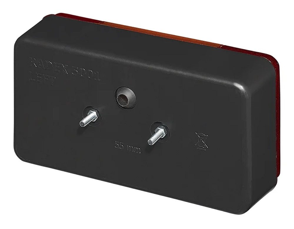 ProPlus 343605 Rückleuchte links 5 Funktionen 194x104mm für Anhänger Wohnwagen Wohnmobil