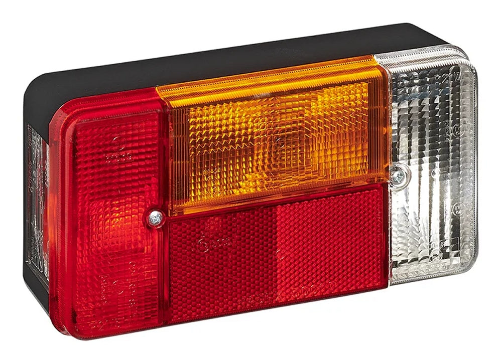 ProPlus 343606 Rückleuchte rechts 5 Funktionen 194x104mm für Anhänger Wohnwagen Wohnmobil