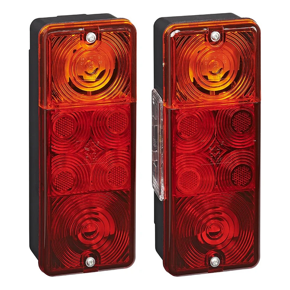 ProPlus 343607 Rückleuchte 210 x 82mm 4 Funktionen für Anhänger Wohnwagen Wohnmobil