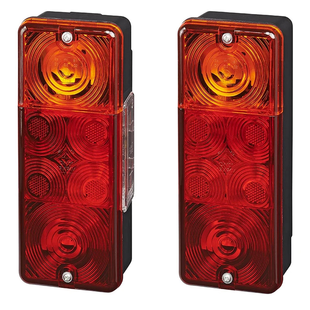 ProPlus 343607 Rückleuchte 210 x 82mm 4 Funktionen für Anhänger Wohnwagen Wohnmobil